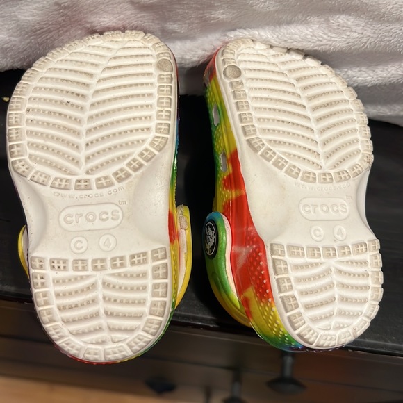 Rainbow baby Crocs 4c - Picture 4 of 4